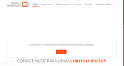 Desktop Screenshot of bmdecoracion.cl